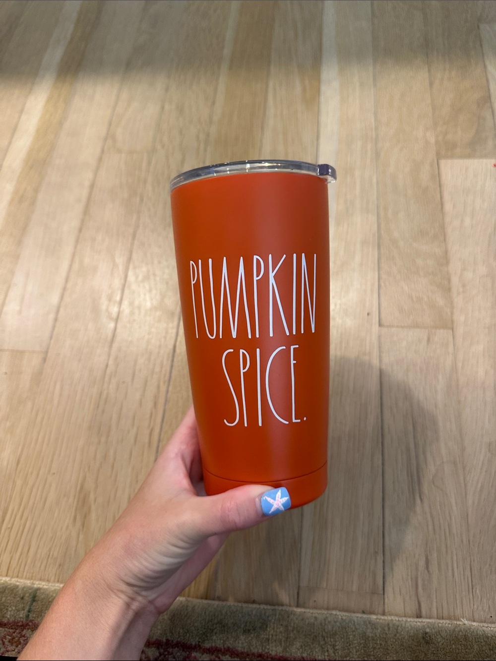 Pumpkin Spice Insulated Tumbler - Orange